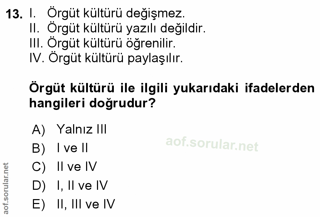 Soru 13