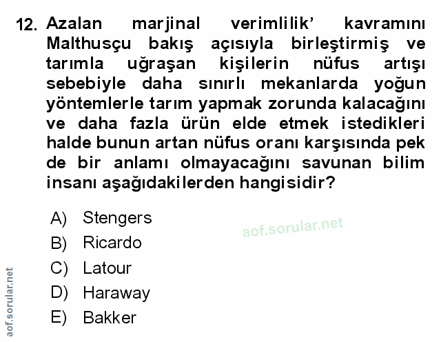 Soru 12