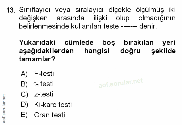 Soru 13
