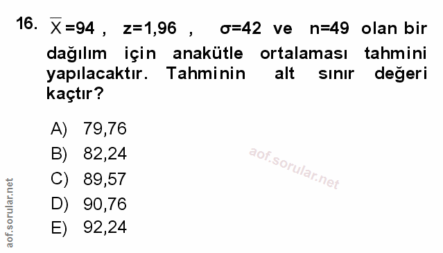 Soru 16