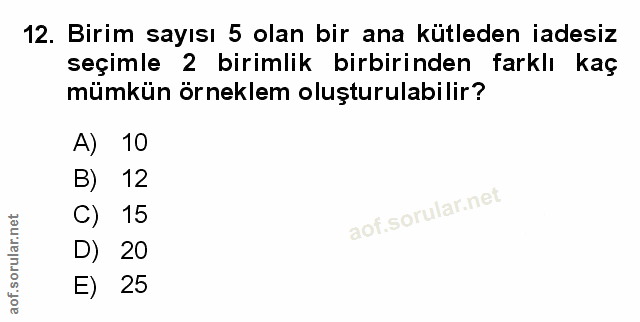 Soru 12