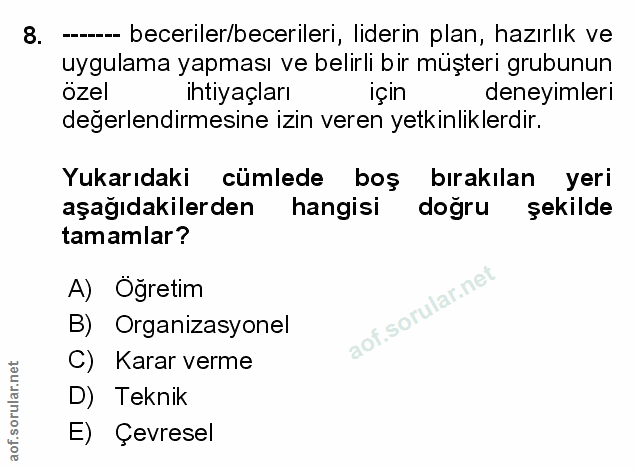 Soru 8