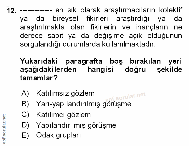Soru 12
