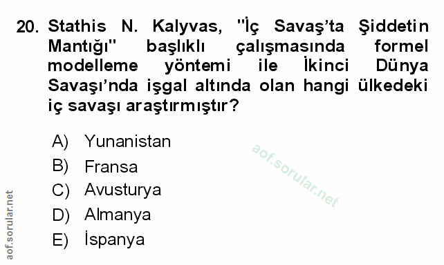 Soru 20