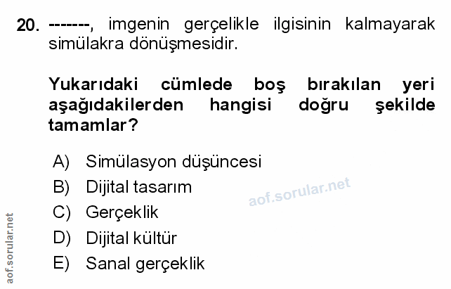 Soru 20