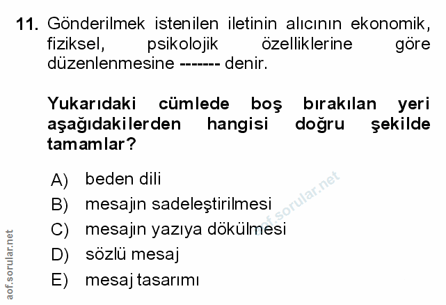 Soru 11