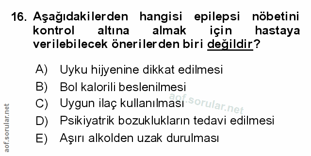 Soru 16