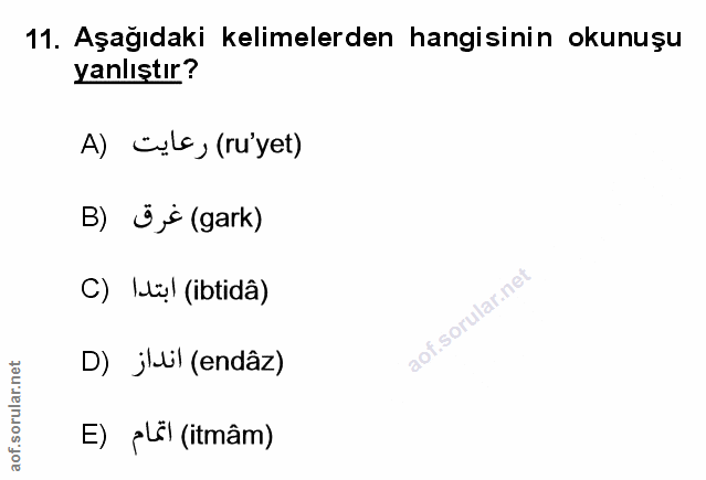 Soru 11