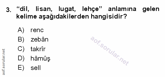 Soru 3