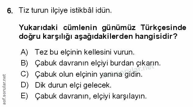 Soru 6