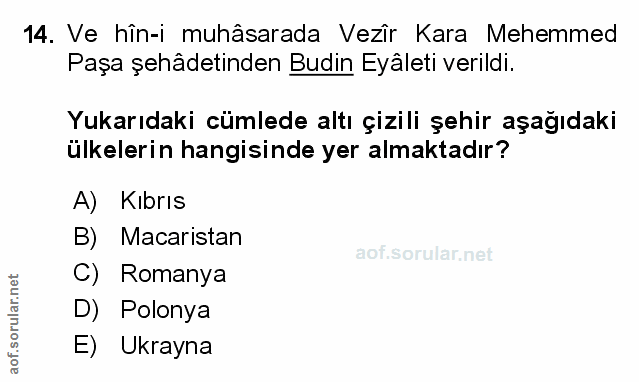 Soru 14