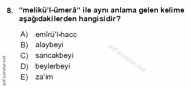 Soru 8