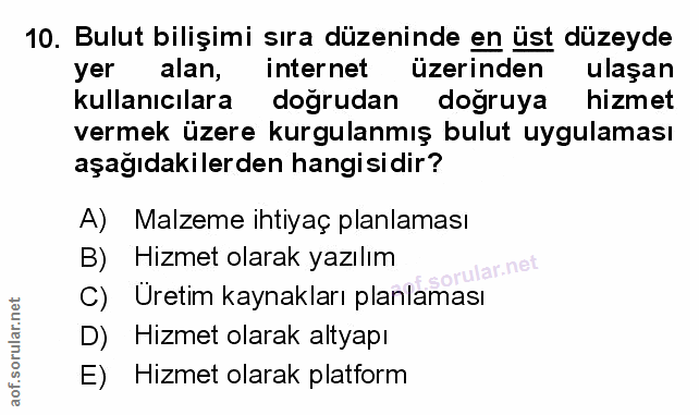 Soru 10