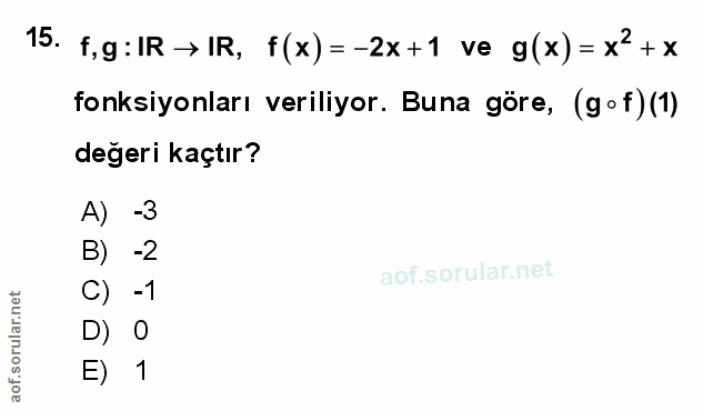 Soru 15