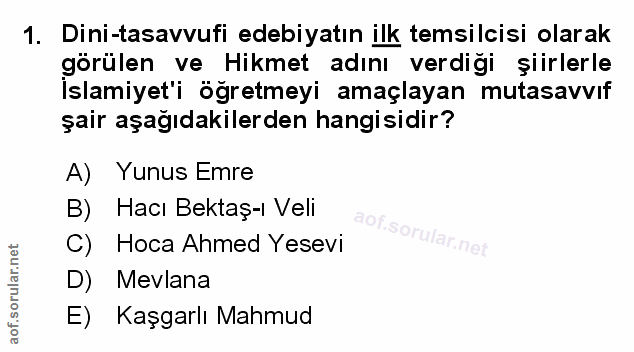 Soru 1