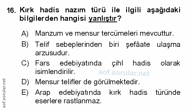 Soru 16
