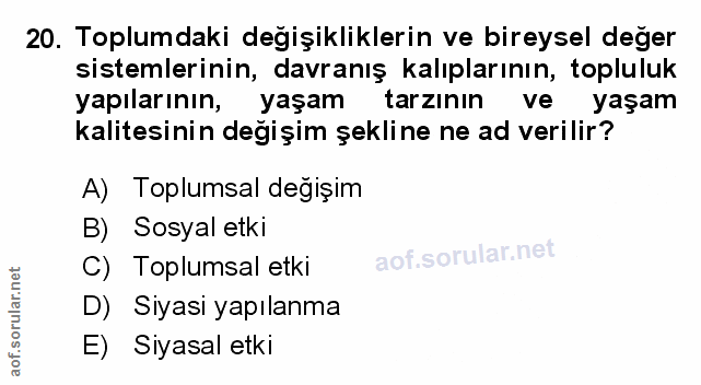 Soru 20