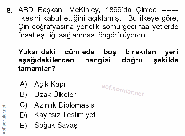 Soru 8