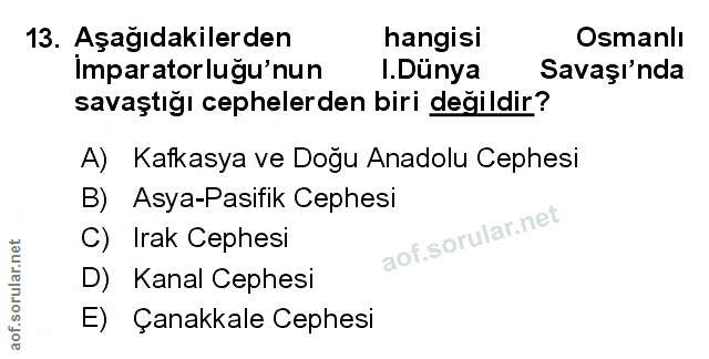 Soru 13
