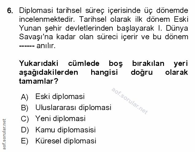 Soru 6
