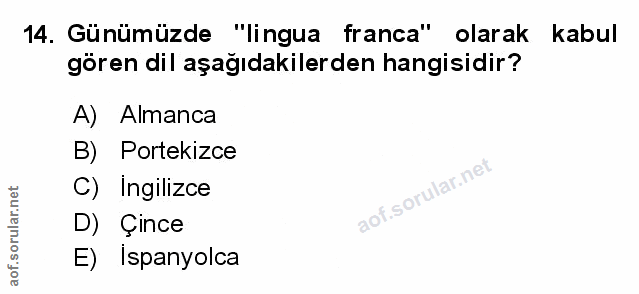 Soru 14