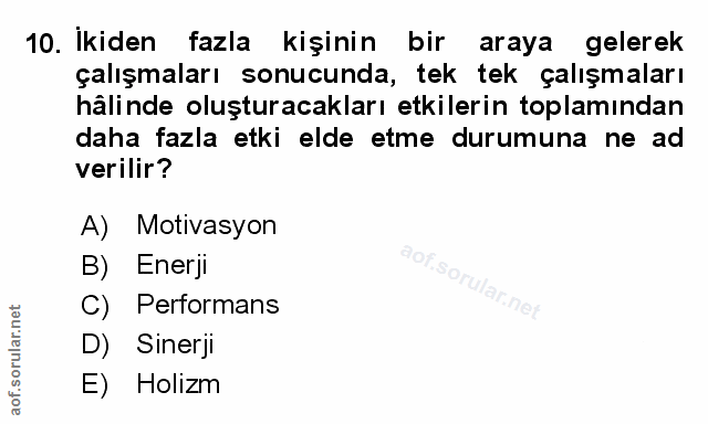 Soru 10