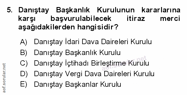 Soru 5