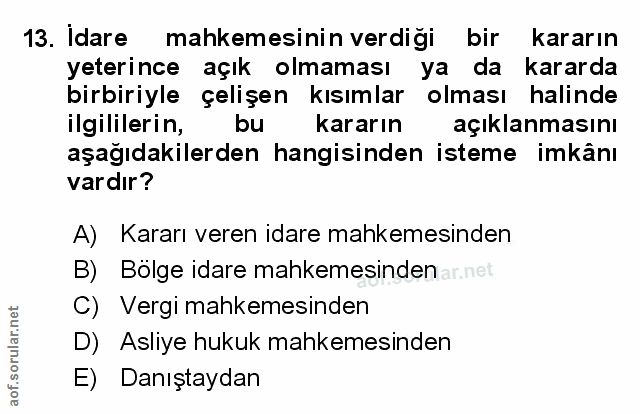 Soru 13