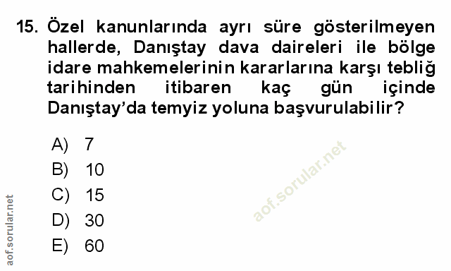 Soru 15