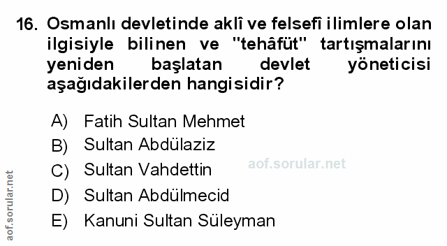 Soru 16