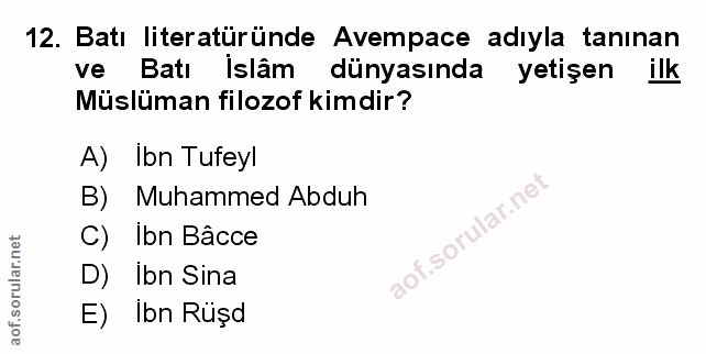 Soru 12
