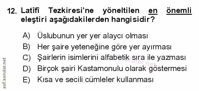 Soru 12