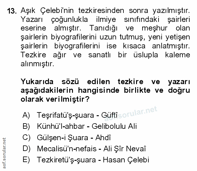 Soru 13