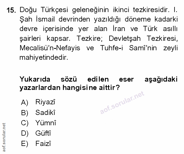 Soru 15