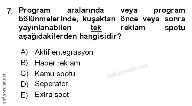 Soru 7