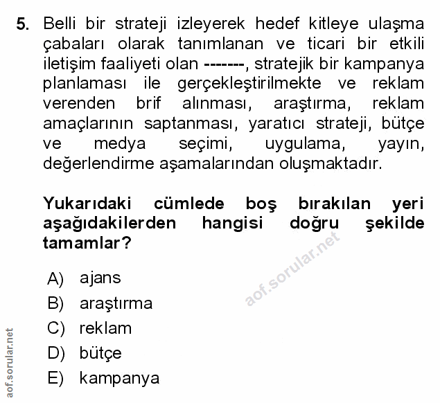 Soru 5