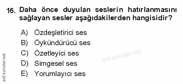 Soru 16