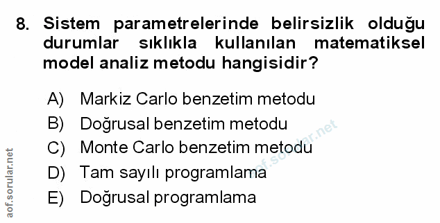 Soru 8