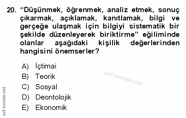Soru 20
