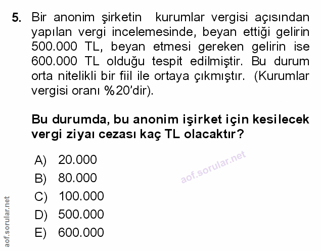 Soru 5