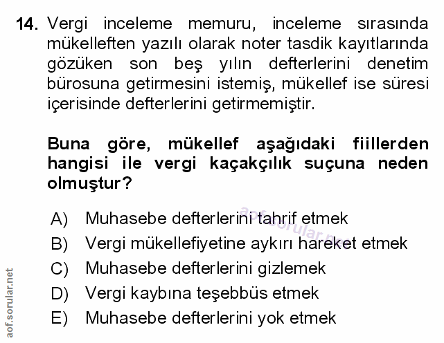 Soru 14