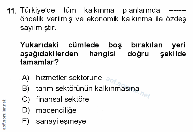 Soru 11