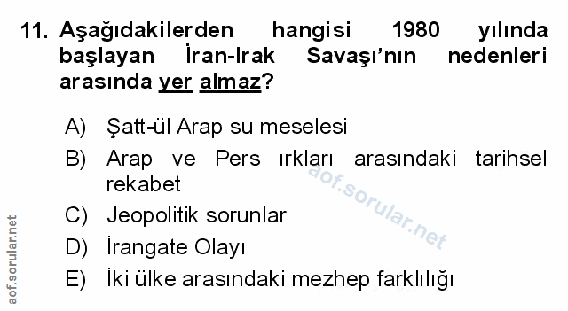 Soru 11