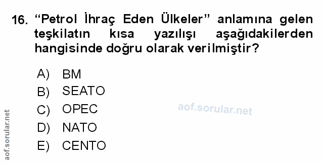 Soru 16