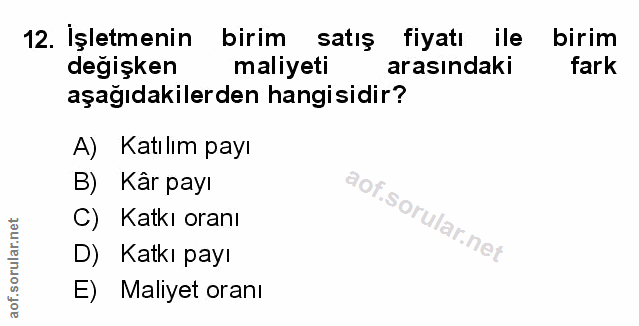 Soru 12