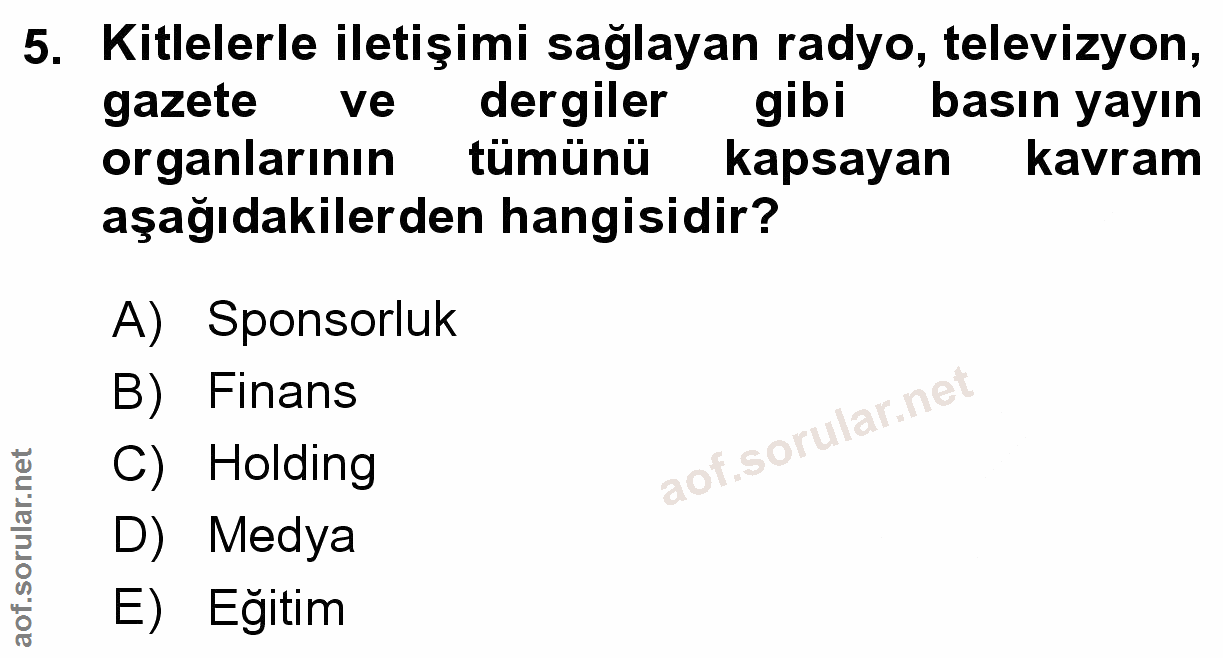 Soru 5