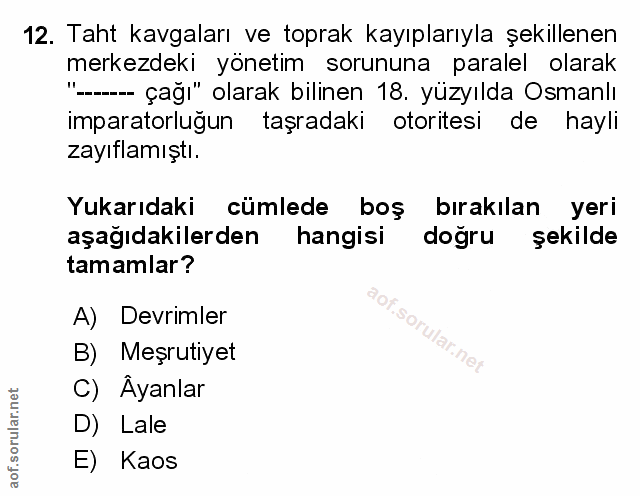 Soru 12