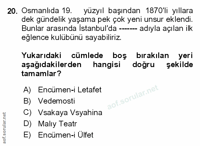 Soru 20