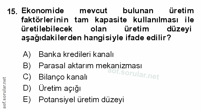 Soru 15