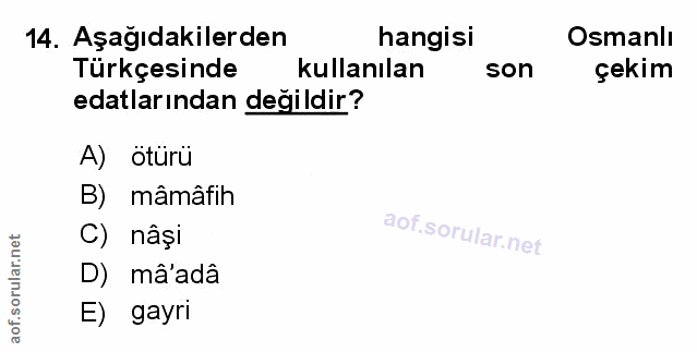 Soru 14